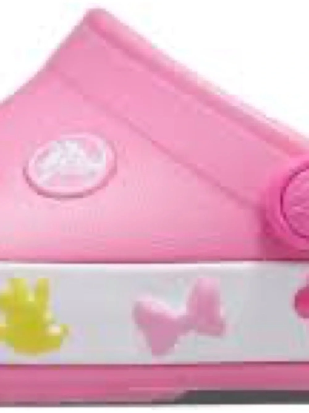 NWT❤️CROCS Kids Bright Pink Clog Sandals with Character Trim